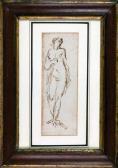 MARIOTTI Giovan Battista 1690-1747,Studio di figura femminile,Gonnelli IT 2015-12-11