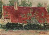 MARIS Frits, Ferdinand J 1873-1935,Les toits rouges,Mercier & Cie FR 2014-05-25