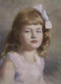 MARIS Willem Matthijs 1872-1929,Portret van een meisje in een witte jurk,Venduehuis NL 2020-11-02