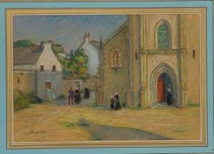 MARKEY Marius 1900-1900,Eglise de Saint Pol l'Aurelien à Ouessant,1901,Sadde FR 2020-10-26