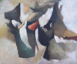 MARKHAM Michael 1921-1984,Untitled, abstract study,1963,Lacy Scott & Knight GB 2019-09-13