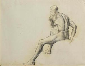 MARKIEVICZ Constance 1868-1927,Seated Male,Morgan O'Driscoll IE 2025-01-27