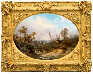 MARKO Karl II 1822-1891,Italian Landscape,1877,Kieselbach HU 2023-12-17