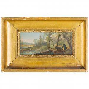 MARKO Karl II 1822-1891,Paesaggio bucolico,1854,Wannenes Art Auctions IT 2024-02-06