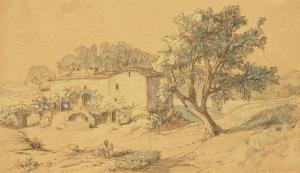 MARKO Karoly d.J,Wineyard in Rome,1836,Pinter HU 2019-08-17