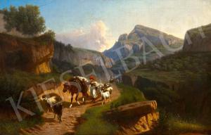 MARKOS Andras 1824-1895,Italian Landscape,1820,Kieselbach HU 2022-12-20