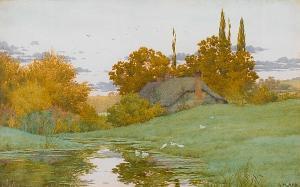 MARKS George 1857-1933,So sinks the day to eventide,1885,Sotheby's GB 2008-04-02