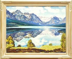 MARKS William Tyler,Mountain Reflection,Clars Auction Gallery US 2011-06-11