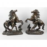MARLEY,Horsemen (2 works),19th century,Fellows & Sons GB 2022-09-14