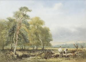 MARLOW Albert 1862-1911,FIGURES WORKING ON A FALLEN TREE,McTear's GB 2018-06-24