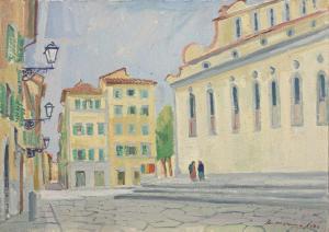 MARMA Rodolfo 1923-1998,Piazza Santo Spirito,1980,Farsetti IT 2015-10-31