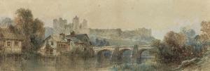 MARNY Paul 1829-1914,Blick auf Richmond Castle (North Yorkshire),Neumeister DE 2018-12-05