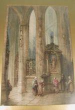 MARNY Paul 1829-1914,Fecamp Abbey, interiorwith figures,Dreweatt-Neate GB 2003-12-10