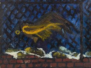 MAROSAN Gyula 1916-2003,Bird,Pinter HU 2022-10-19
