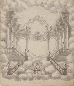 MAROT Daniel I 1663-1752,a young king seated on a throne set on clouds with,Christie's GB 2015-05-13
