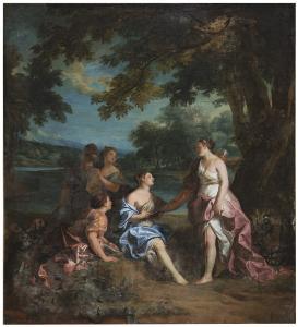 MAROT François 1666-1719,DIANA AND CALLISTO,Sotheby's GB 2019-06-26