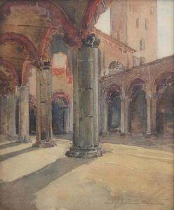 MAROTTO Ulderico 1890-1967,Sant'Ambrogio di Milano,1929,Meeting Art IT 2022-10-19