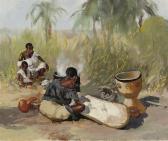 MARQUES Guilherme 1887-1960,Preparation of manioc,1941,Christie's GB 2009-09-08