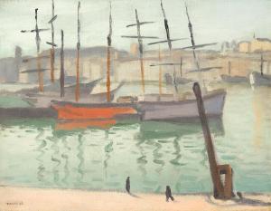 MARQUET Albert 1875-1947,Le port de Marseille,1916,Bonhams GB 2018-11-13