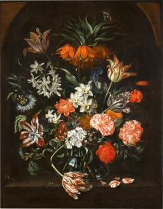 MARREL Jacob 1614-1681,Still life of tulips, narcissus, primroses, roses,,Sotheby's GB 2023-07-06
