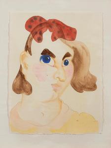 MARRINON LINDA 1959,Untitled - Portrait of a Girl,Shapiro AU 2020-04-05