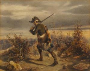 MARSAUD Alfred 1840-1848,Gamekeeper returning home at the end of the day,Rosebery's GB 2020-03-25