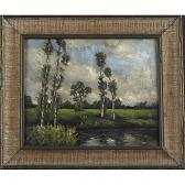 Marschner Arthur 1884-1950,a pastoral landscape,Rago Arts and Auction Center US 2011-01-14