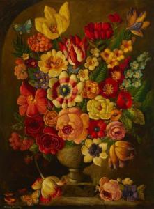 Marsden Michael 1906-1994,Floral still life,John Moran Auctioneers US 2021-01-26