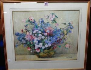 MARSH Eva 1900-1900,Still life of summer blooms,Bellmans Fine Art Auctioneers GB 2017-12-02