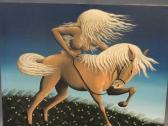 MARSH JAMES 1946,Mythical portrait of a female centaur,Crow's Auction Gallery GB 2016-10-12