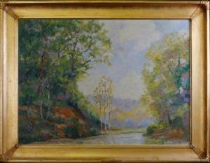 MARSH John Paul 1886-1939,Creek in the Hills,Wickliff & Associates US 2020-12-06