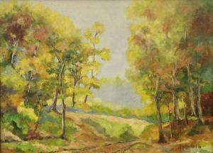 MARSH John Paul 1886-1939,Early Autumn Landscape,Wickliff & Associates US 2023-07-22