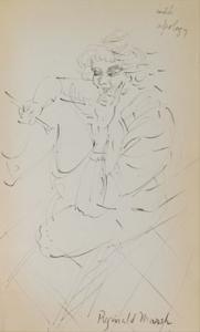 MARSH Reginald 1898-1954,Figure an Artist,Waddington's CA 2006-05-16