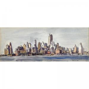 MARSH Reginald,New York from Governor's Island,1930,Rago Arts and Auction Center 2015-05-07