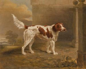 MARSHALL Benjamin 1768-1835,A spaniel in a landscape,Sotheby's GB 2023-09-20