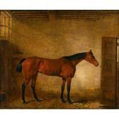 MARSHALL Benjamin 1768-1835,RACEHORSE "BABEL" IN STABLE,1827,Freeman US 2015-11-19