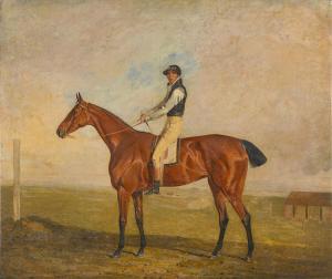 MARSHALL Benjamin,Samuel Chifney up on a Chesnut Racehorse, Poulton,1818,Sotheby's 2023-12-07
