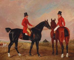 MARSHALL Benjamin 1768-1835,Two fox hunters on horseback,Bonhams GB 2023-02-01