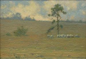 MARSHALL Charles 1809-1890,Sheep Grazing,Clars Auction Gallery US 2013-08-11