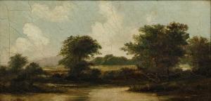 Marshall,Extensive river landscape,19th century,Tennant's GB 2022-06-11