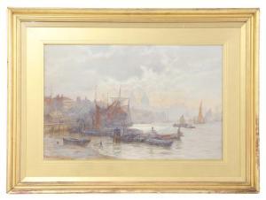 MARSHALL Herbert Menzies 1841-1913,View of the Pool of London,1901,Sworders GB 2024-01-30