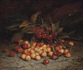 MARSHALL John 1840-1896,Cherries on a mossy bank,1892,Christie's GB 2013-10-29