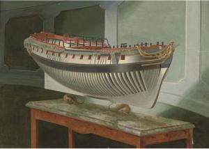 MARSHALL Joseph 1740-1790,Study of a model of a Royal Naval frigate,Christie's GB 2006-05-25
