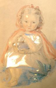 MARSHALL Philippa 1800-1800,mid 19th century- Portrait of girl seated full-len,Rosebery's 2007-07-10