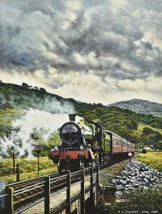 MARSHALL R.A,Great Western Railway 7800 Class,20th century,Rowley Fine Art Auctioneers GB 2018-02-20