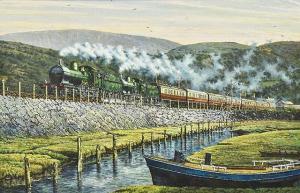 MARSHALL R.A,Rail Steam Locomotive,20th century,Rowley Fine Art Auctioneers GB 2018-02-20