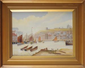 MARSHALL Ralph 1855-1945,WHITBY HARBOUR,Anderson & Garland GB 2013-09-17