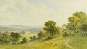 MARSHALL Roberto Angelo Kittermaster 1849-1923,The South Downs lookin,Bellmans Fine Art Auctioneers 2024-02-19