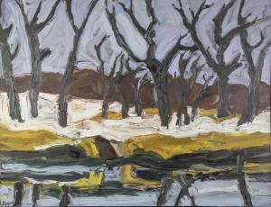 MARSHALL Vicky 1952,Trees in winter,Auktionshaus Dr. Fischer DE 2020-06-06