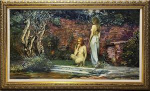 MARSHENNIKOV Sergey 1971,'Two graces by the pond',2003,Lots Road Auctions GB 2023-06-18